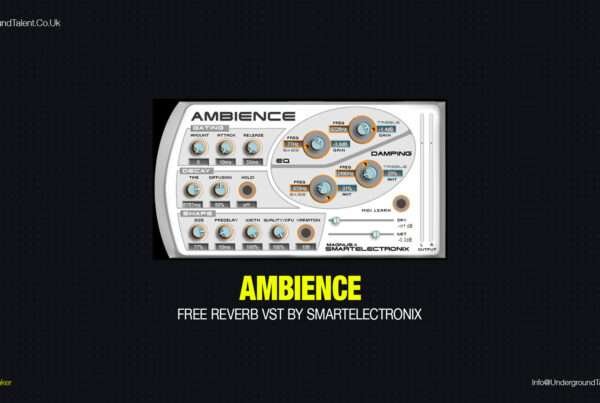 Ambience VST Free Reverb Plugin by Smartelectronix