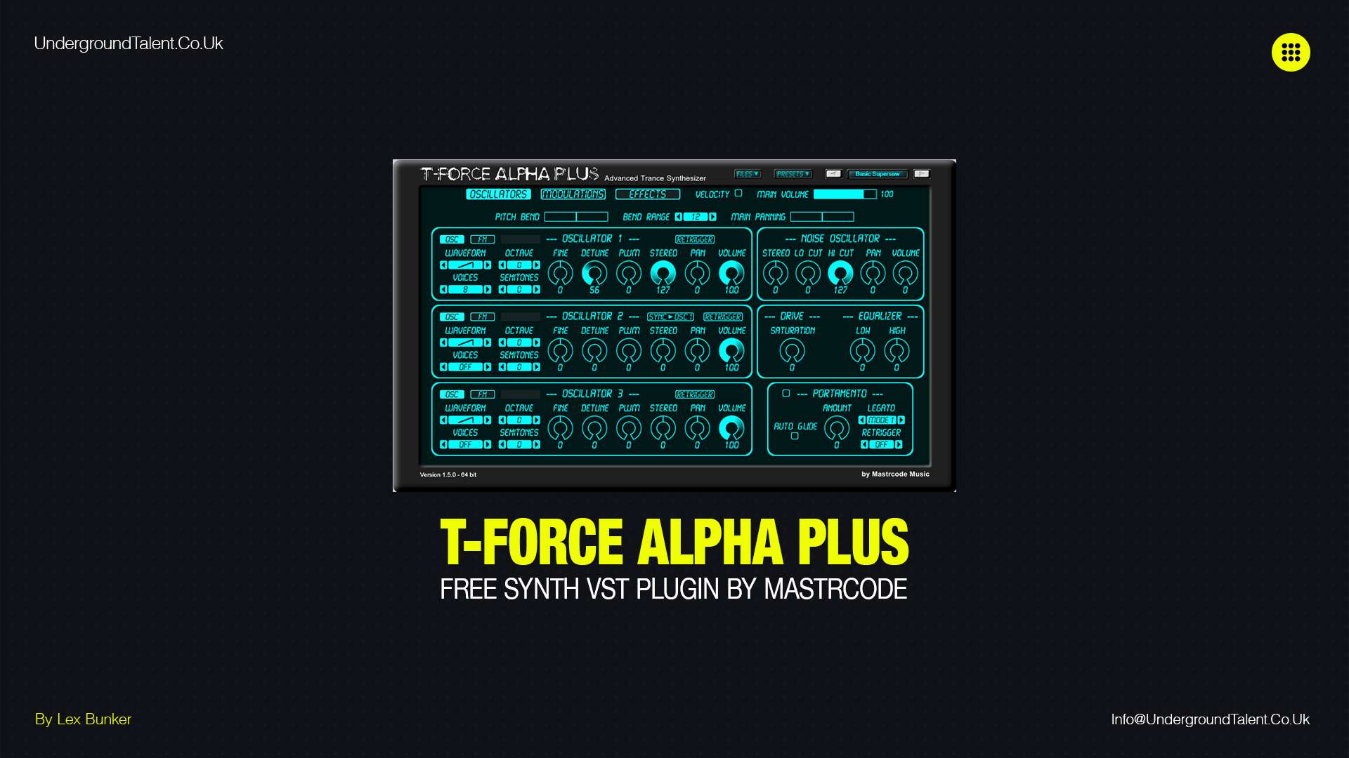 T-Force Alpha Plus by Mastrcode: Free Synth VST Plugin