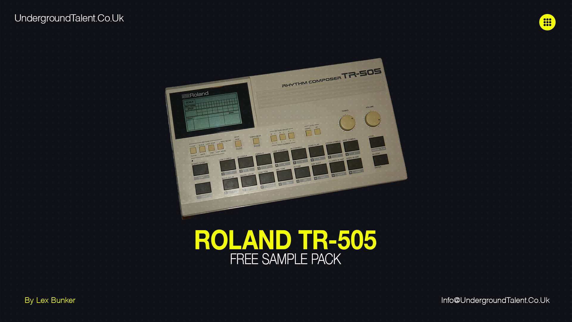 Roland TR-505 Rhythm Composer | Free Sample Pack