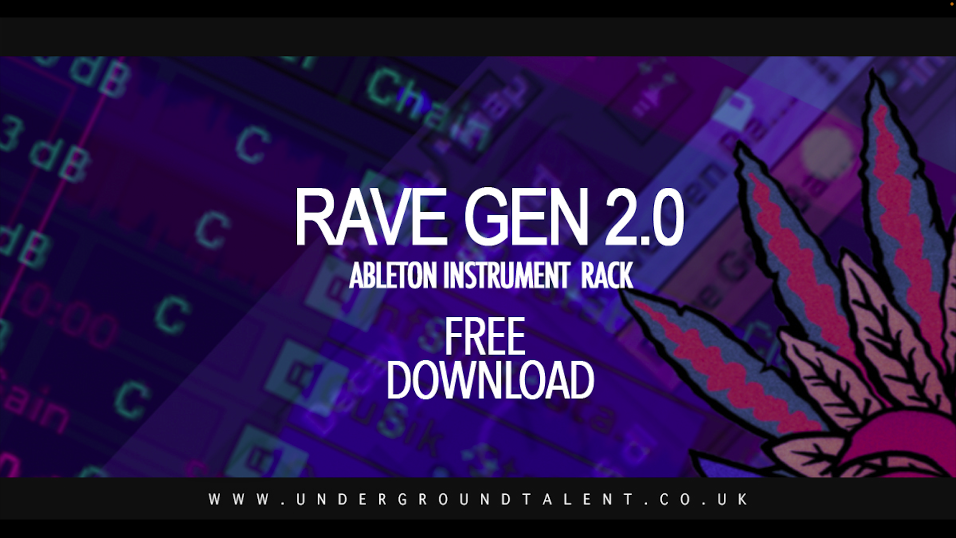 Rave Gen 2.0 (Ableton Instrument Rack) | Free Download