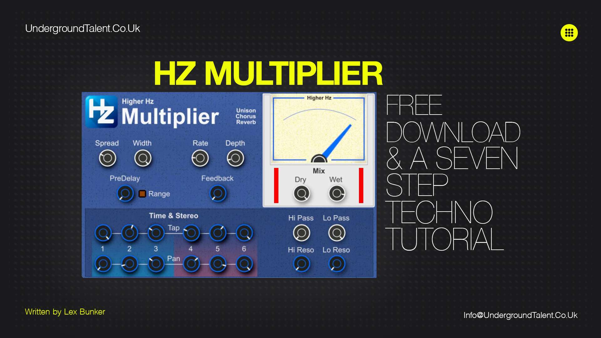 HZ Multiplier: VST for Free Download + Techno Tutorial
