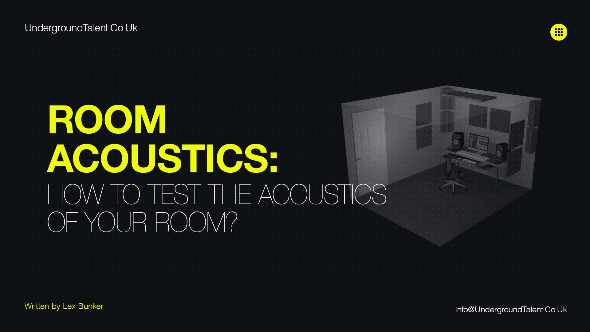 Room Acoustics: How to Test the Acoustics of Your Room?