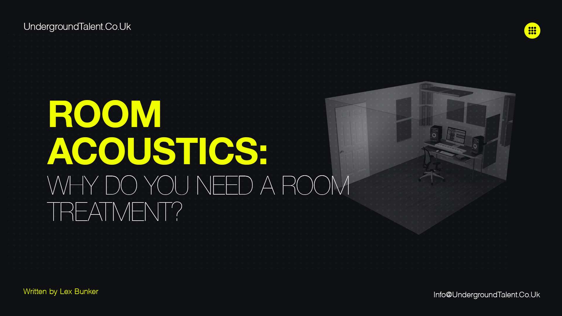 Room Acoustics: Why do you need room treatment?