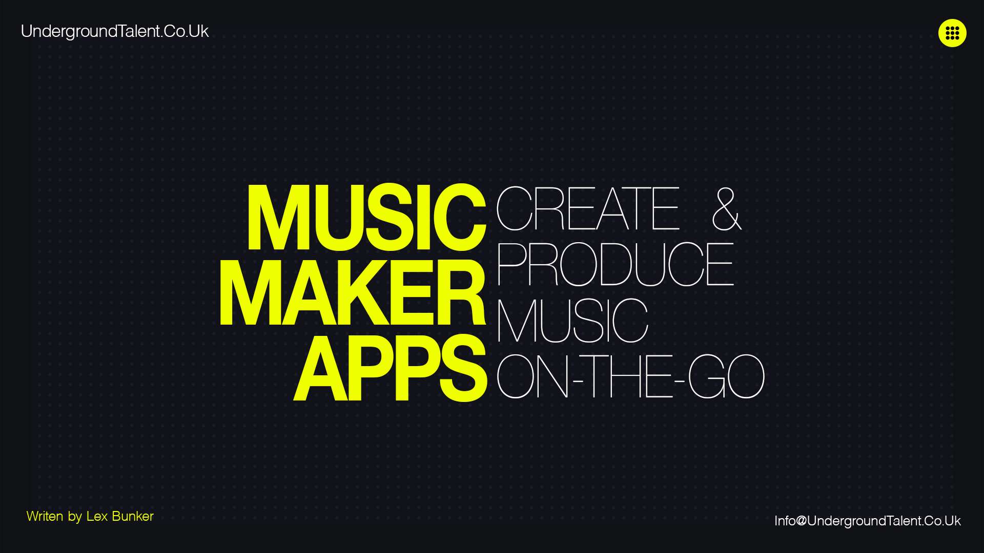 Best Music Maker Apps for Smartphones: Music Production