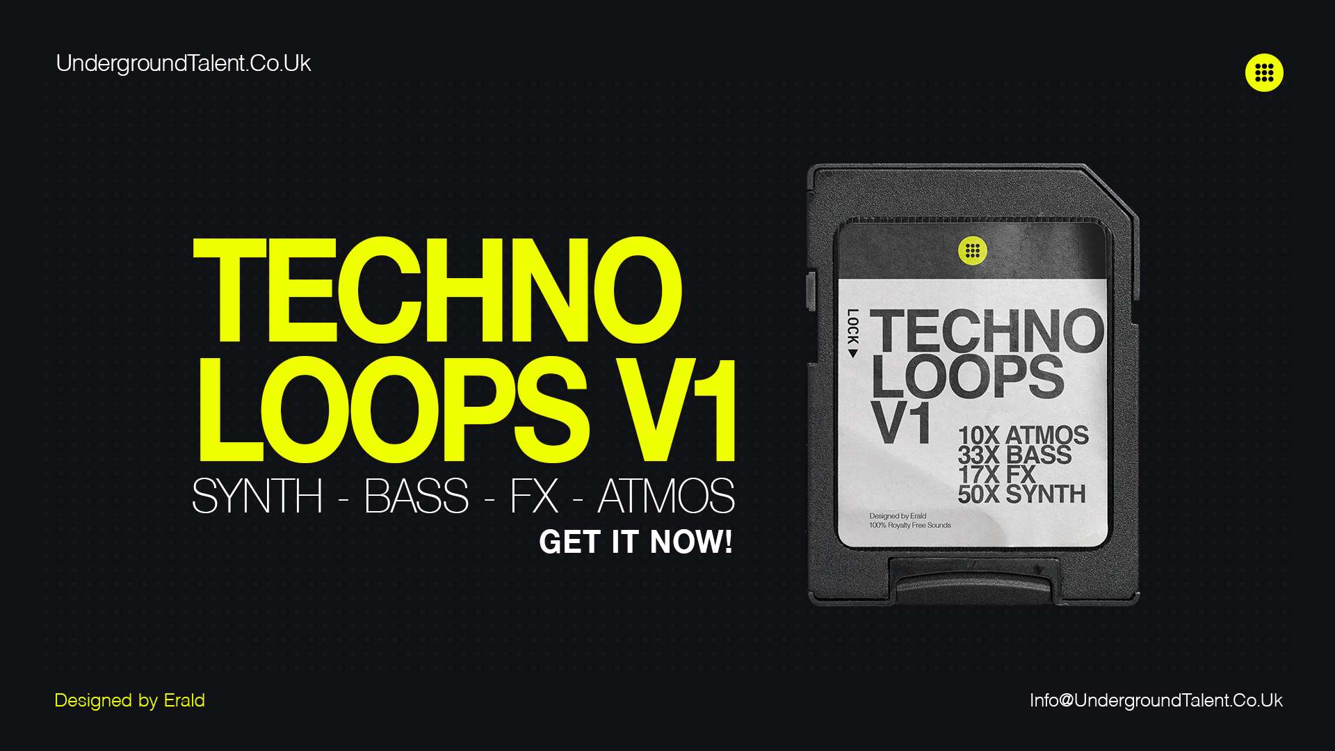 Techno Loops V1: High-Quality Analog Loops for Music Production