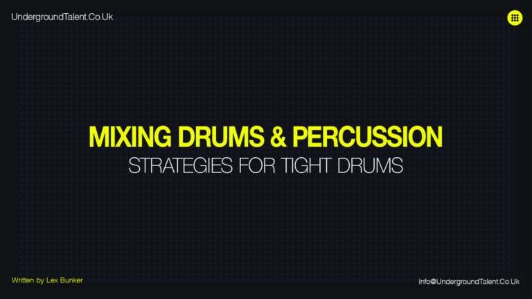 Mixing Drums and Percussion - Strategies for Tight Drums