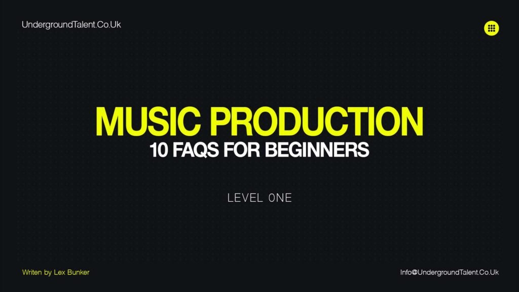 Music Production FAQs for Beginners