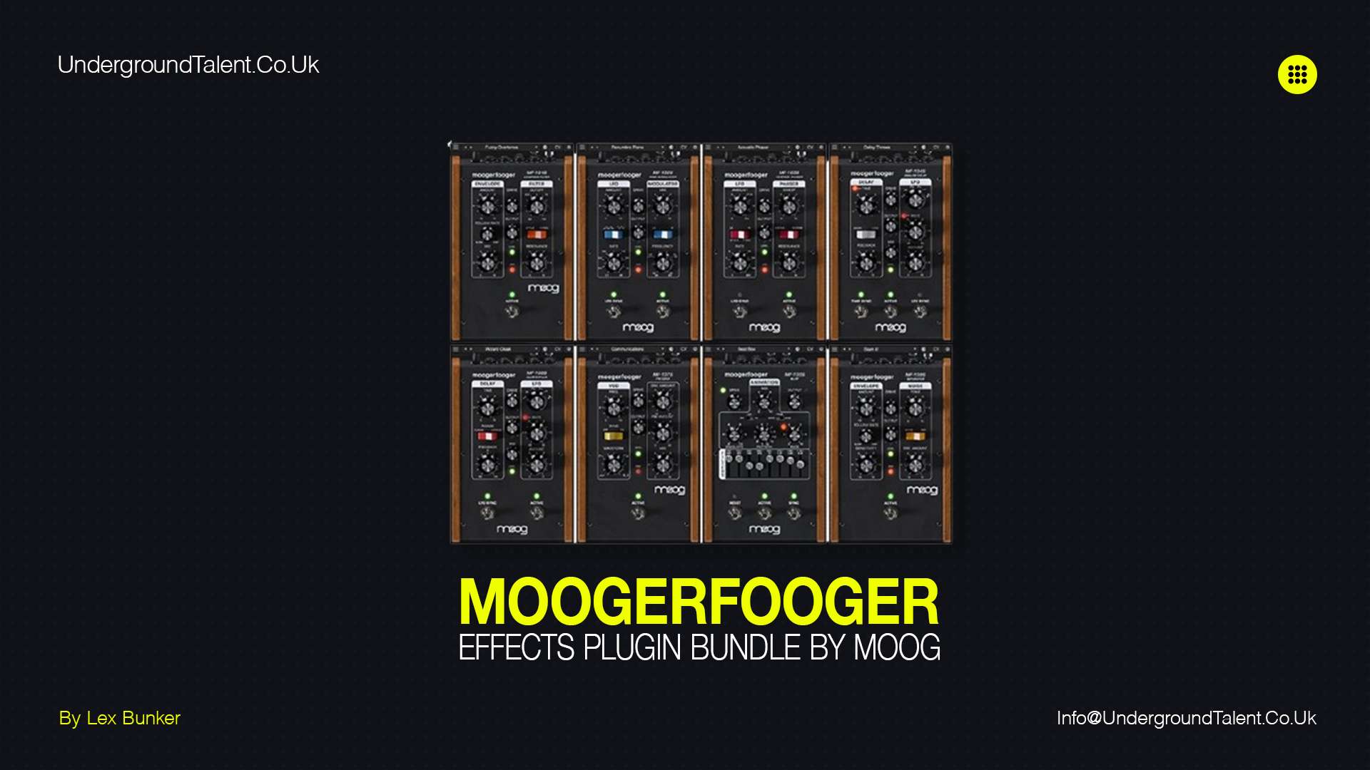 Moogerfooger Effects Plugins: Moog’s Analog Sound Goes Digital