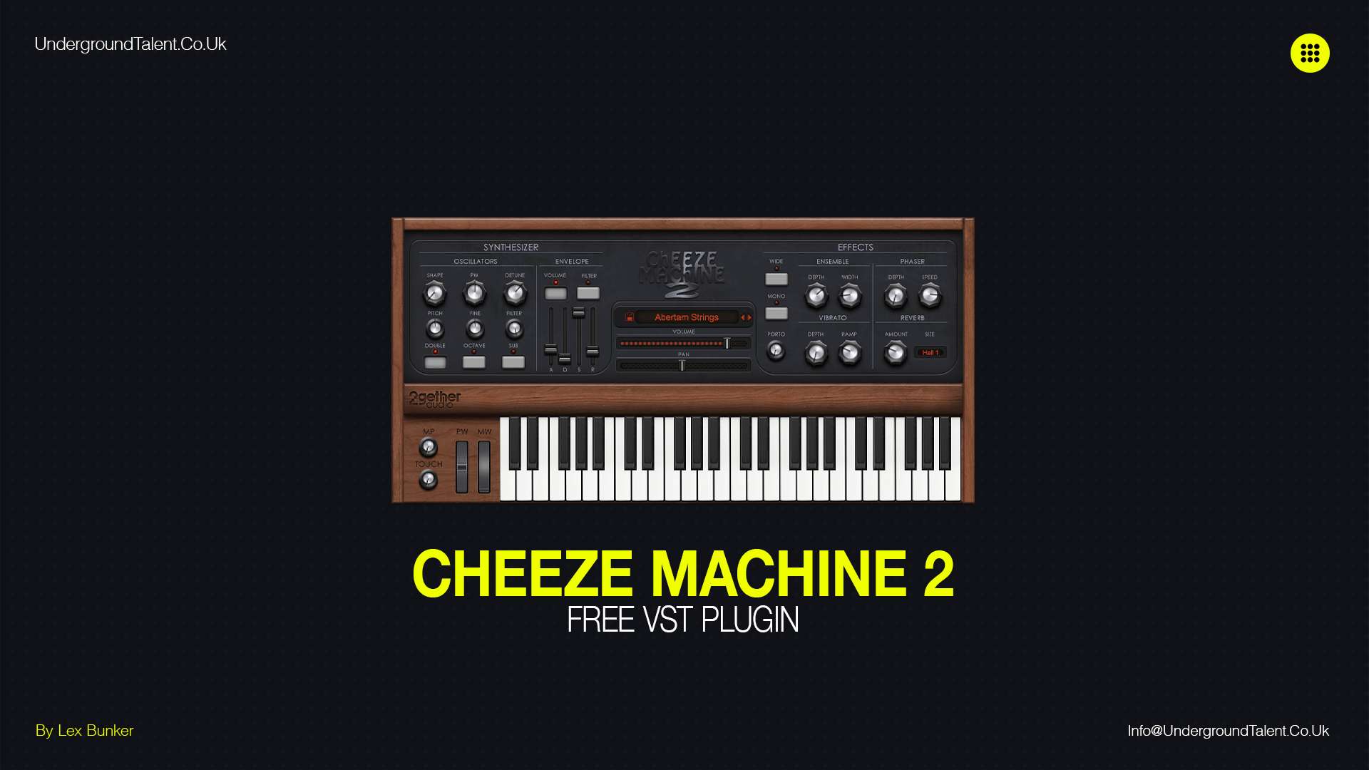 Cheeze Machine : The Best Free VST Plugin for Vintage Synths