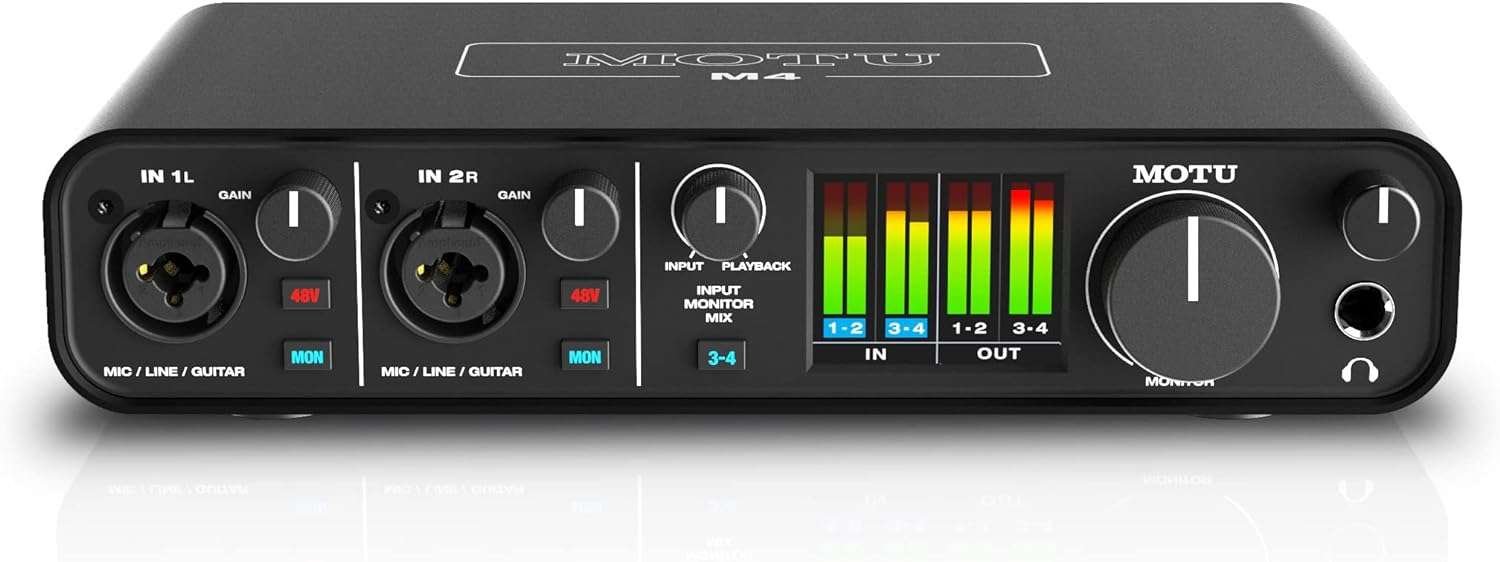 MOTU M4- USB Audio Interface