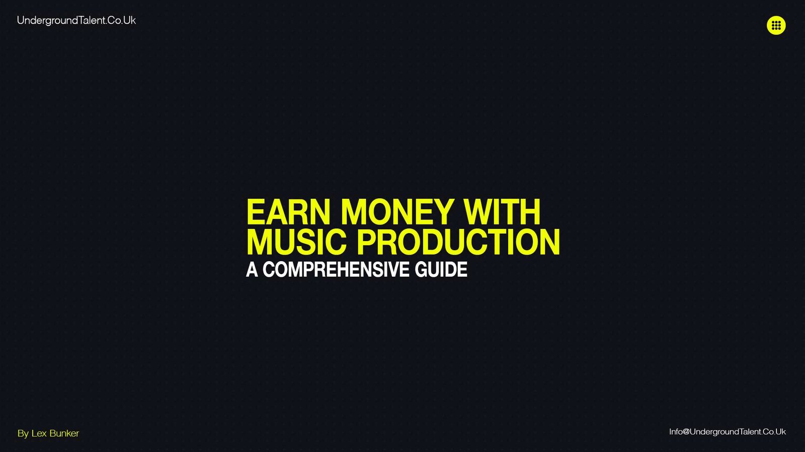 Making Money With Music Production | A Comprehensive Guide