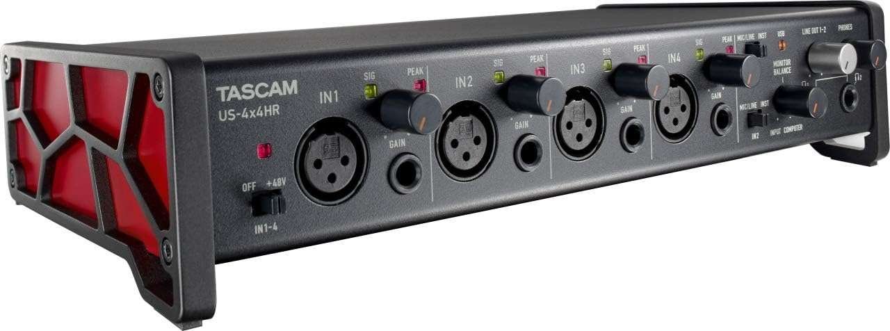 Tascam US-4x4HR, Black