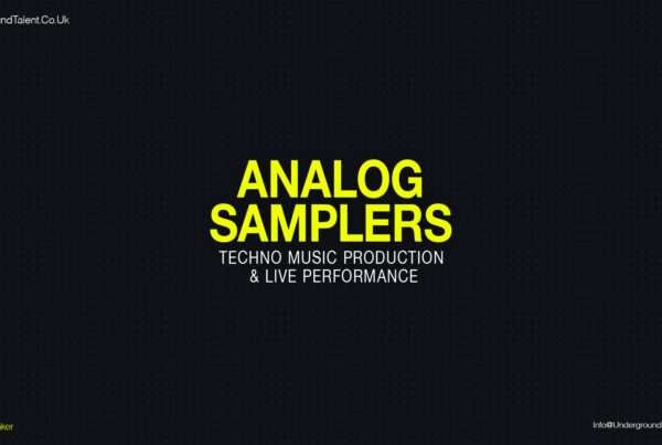 Analog Samplers for Techno Music Production and Live Performance