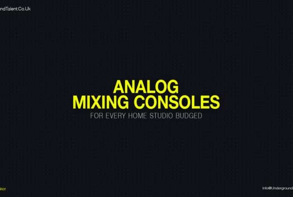 Best Analog Mixing Consoles fora Techno Home Studio