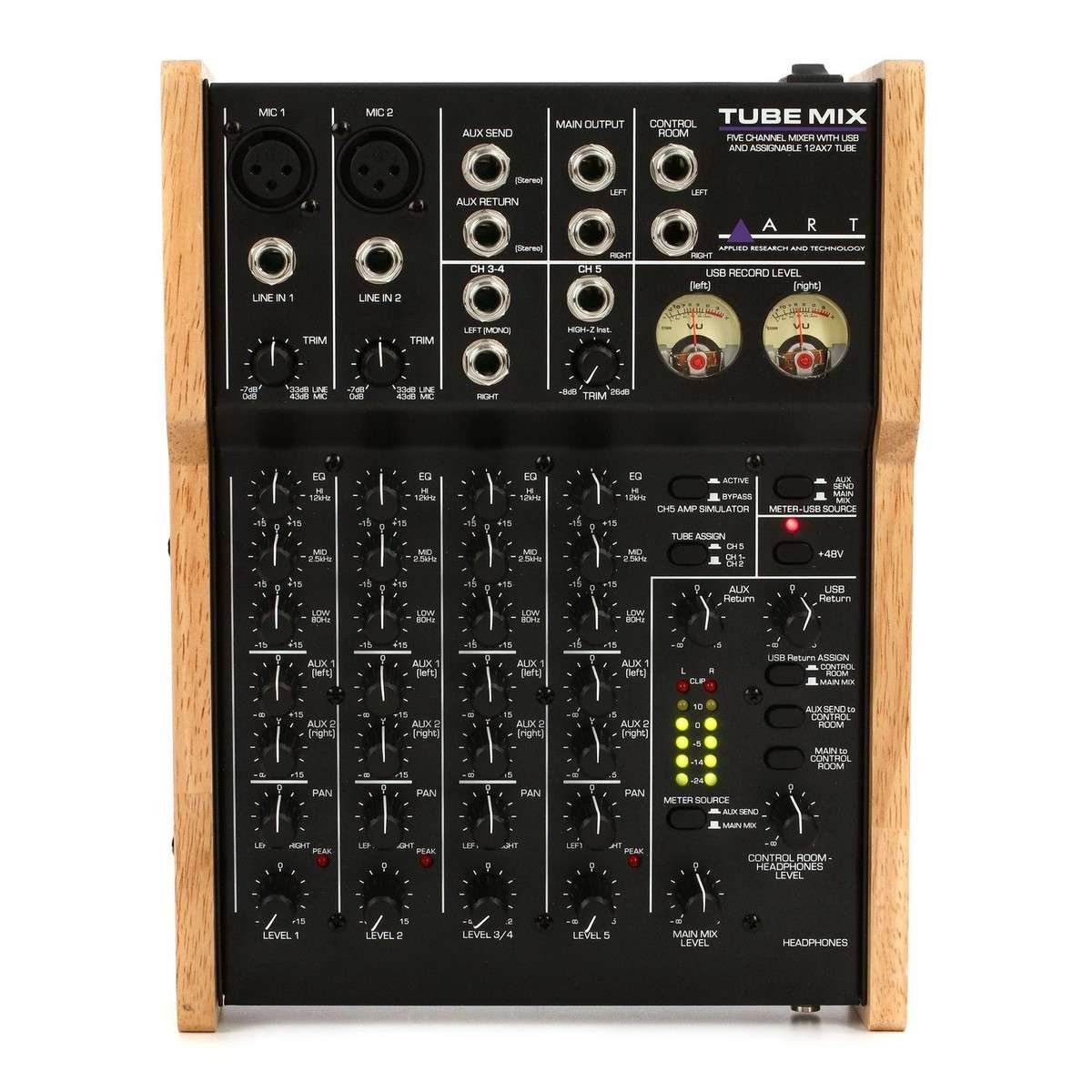 art tubemix warm analog tube mixing console