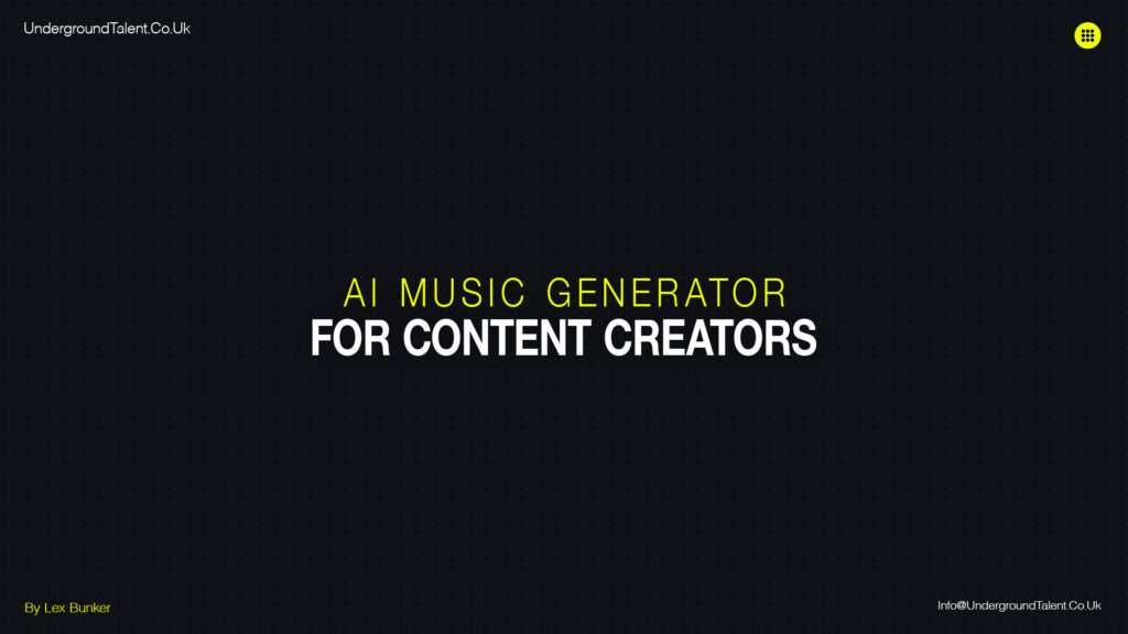 AI Music Generator for Content Creators