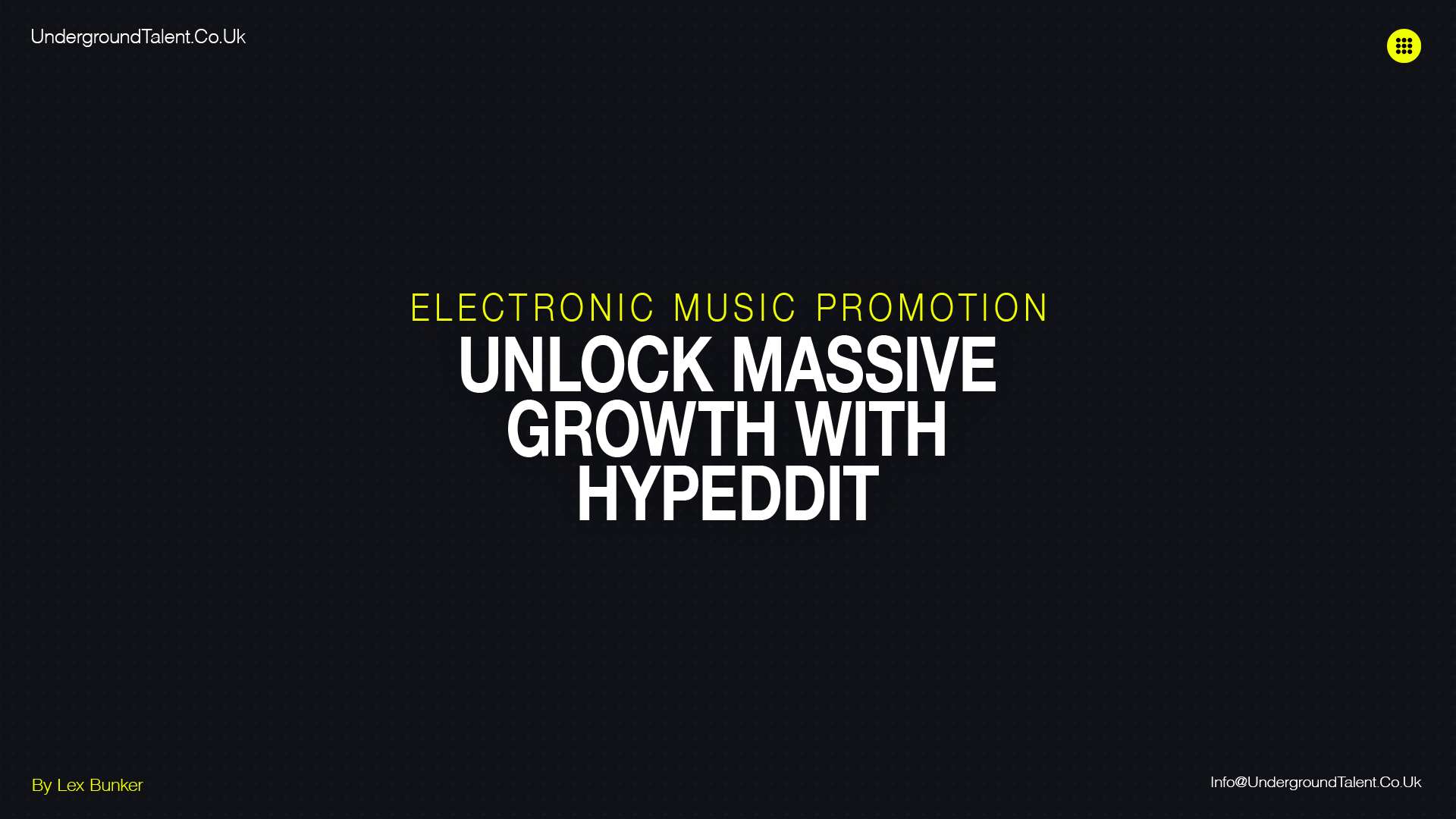 Electronic Music Promotion: Unlock Massive Growth with Hypeddit