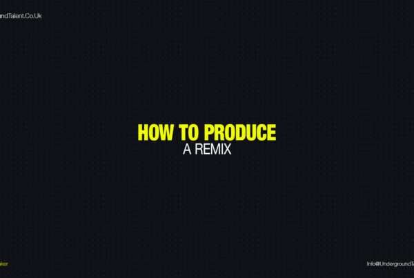 How to produce a remix - Techno Music Production Guide