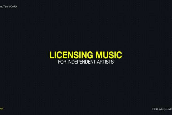 Licensing Your Music - Guide for Independent Artists