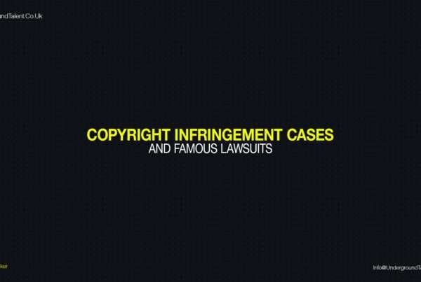 Music Copyright Infringement Cases and Famous Lawsuits