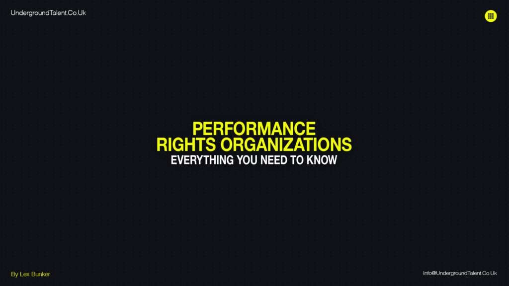 Performance Rights Organizations