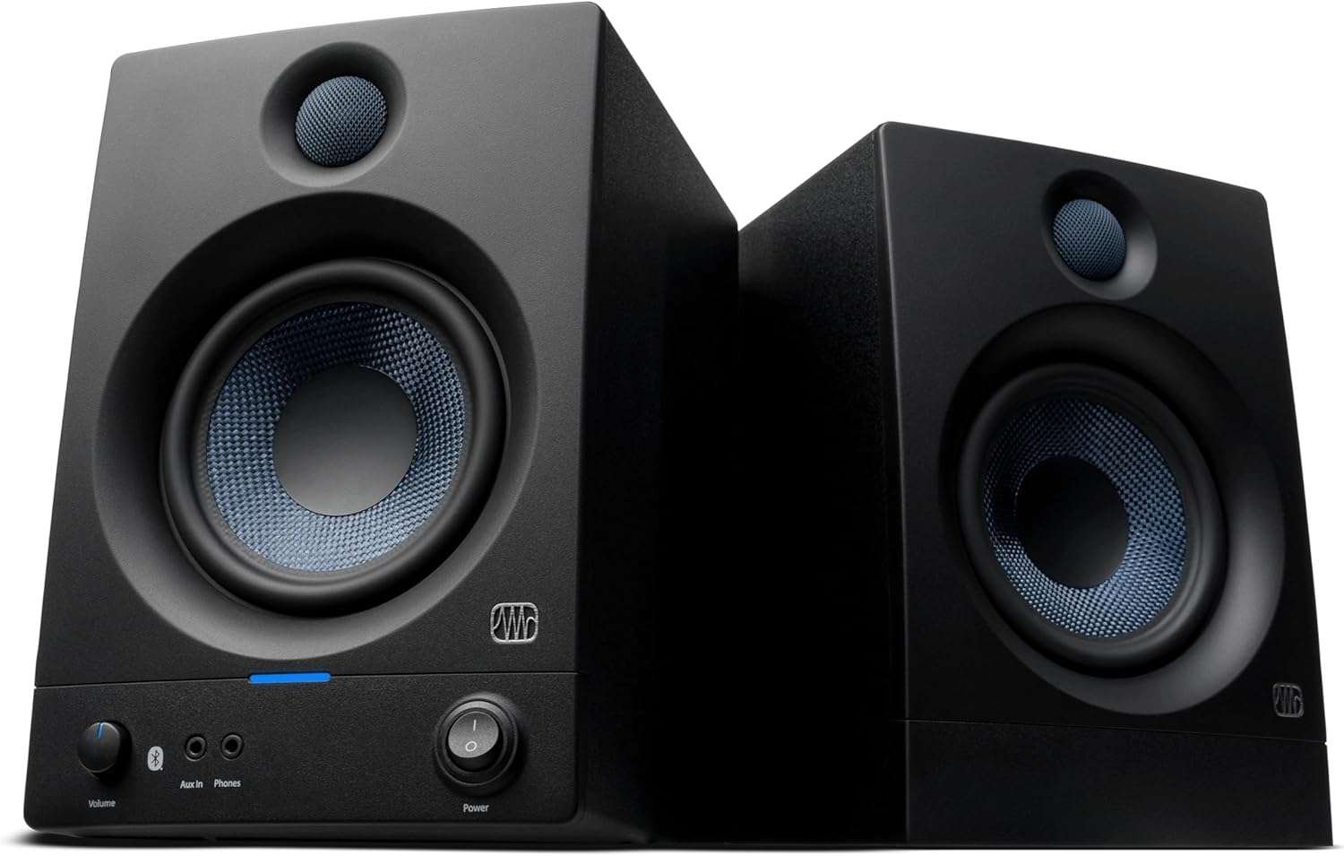 PreSonus Eris 5BT Gen 2, Studio Monitor Speakers with Bluetooth, Pair, 5 Inch, 2-Way, Powered Desktop Speakers for Multimedia, Gaming, Studio-Quality Music