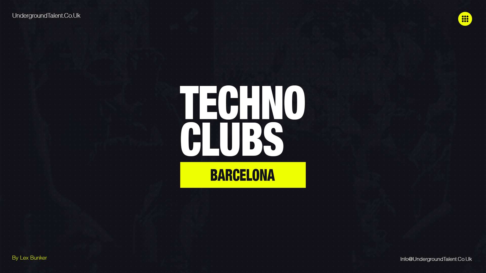 Best Techno Clubs in Barcelona: Underground Vibes in Spain