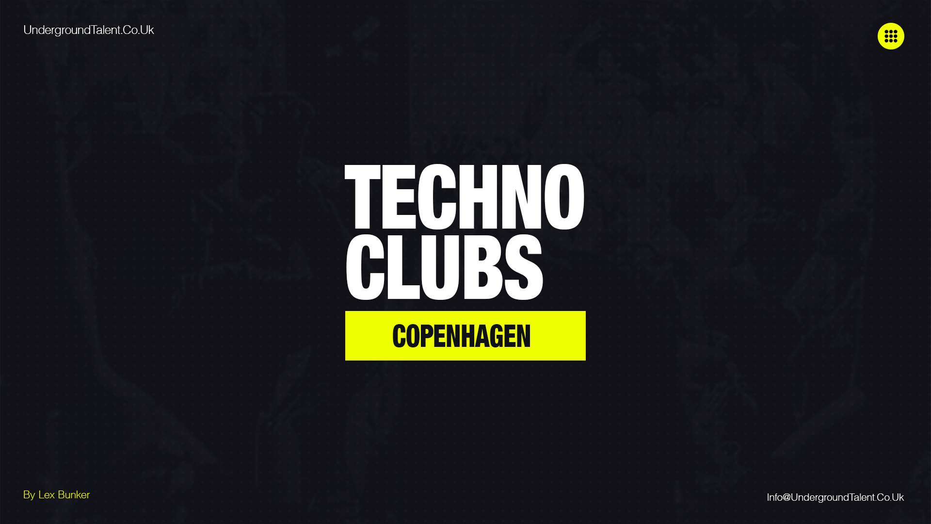 Best Techno Clubs in Copenhagen: Top Underground Venues