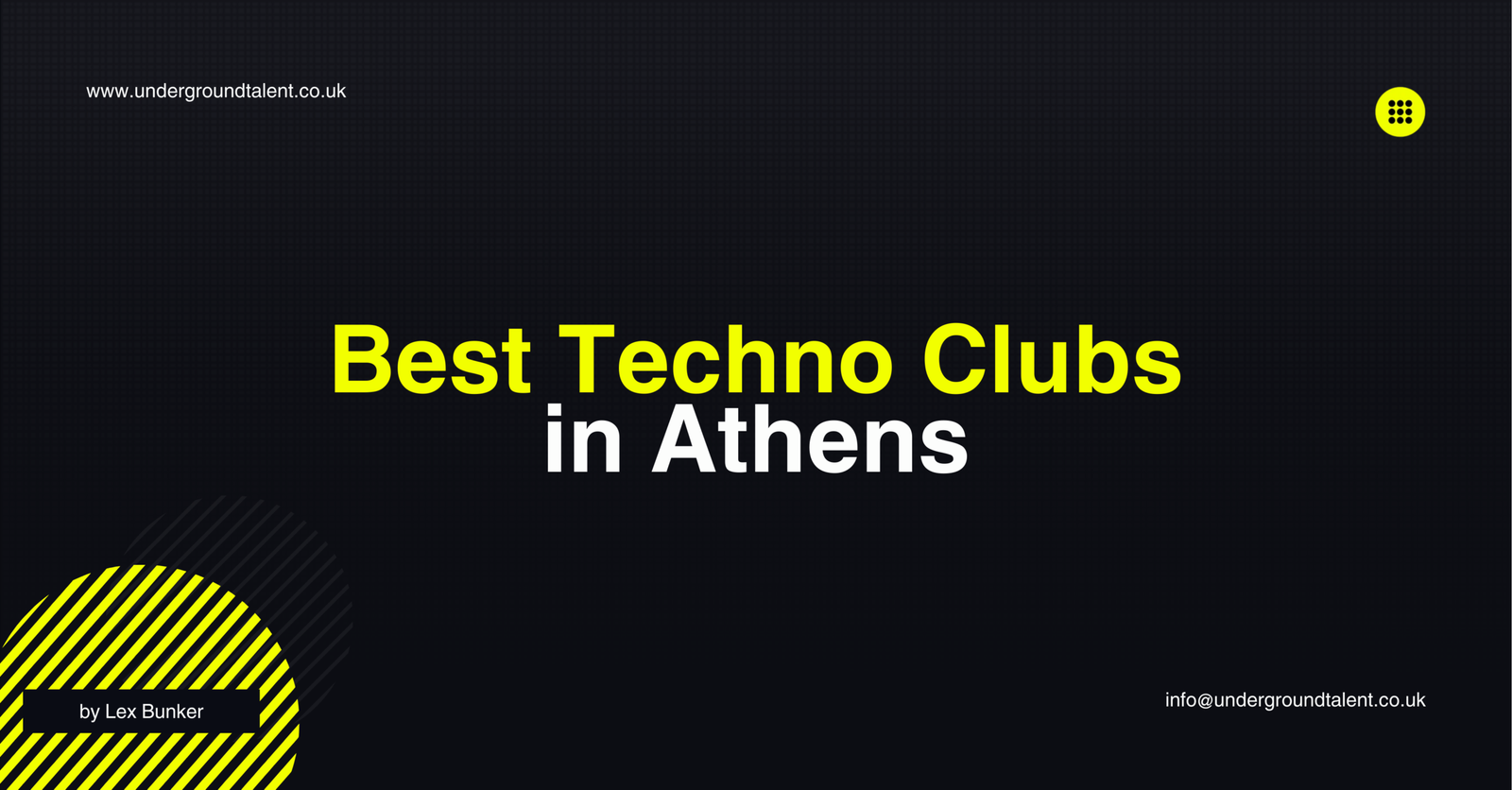 Athens Techno Clubs: The Best Underground Venues for Raves