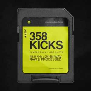 385 Kicks - One Shot Techno Kick Samples
